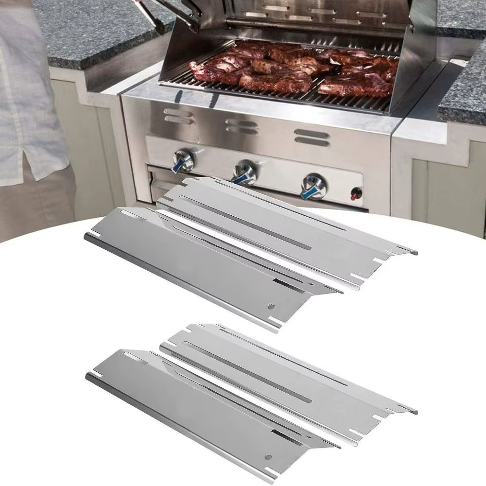 Kit d'accessoires de cuisine, plaque chauffante de gril réglable, plaque chauffante universelle polyvalente, bouclier Durable, couvercle de brûleur de tente de cuisine