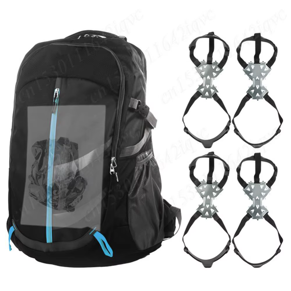 11 crampons à pointes pour bottes