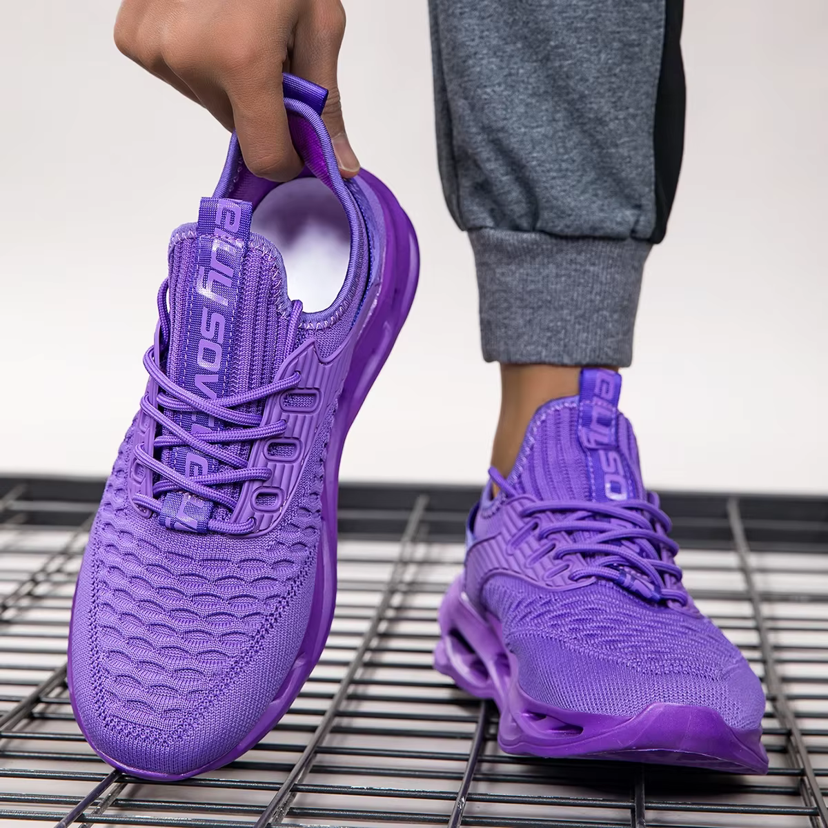 ELUVA chaussures de sport pour hommes confortable léger respirant baskets