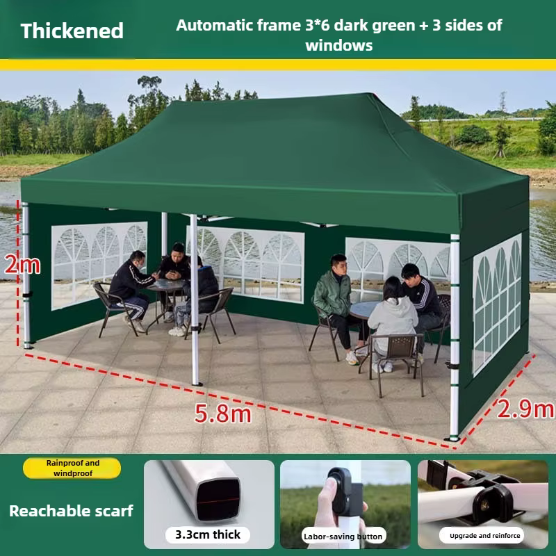 Tente à quatre coins 3x6m/10x20ft