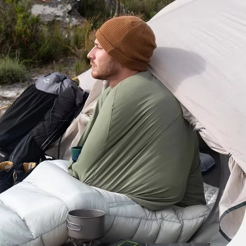 Sac de couchage compact et léger 2026, antibactérien, fin, pour le voyage, résistant à la saleté, portable pour le camping, la randonnée et les activités de plein air