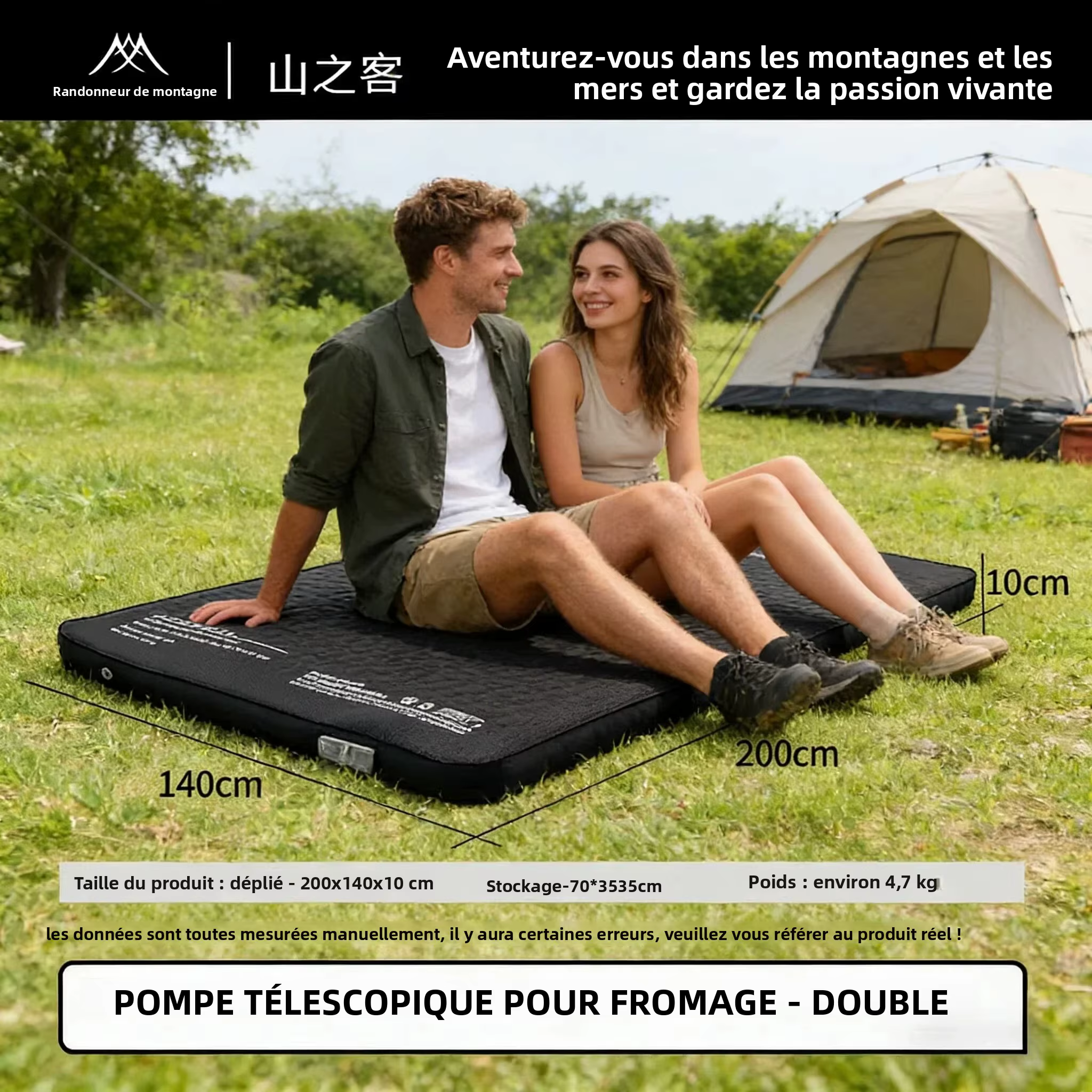 Tapis de couchage MOUNTAINHIKER