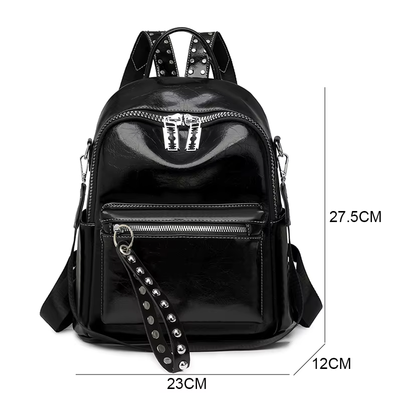 Sacs à dos en cuir souple pour femmes