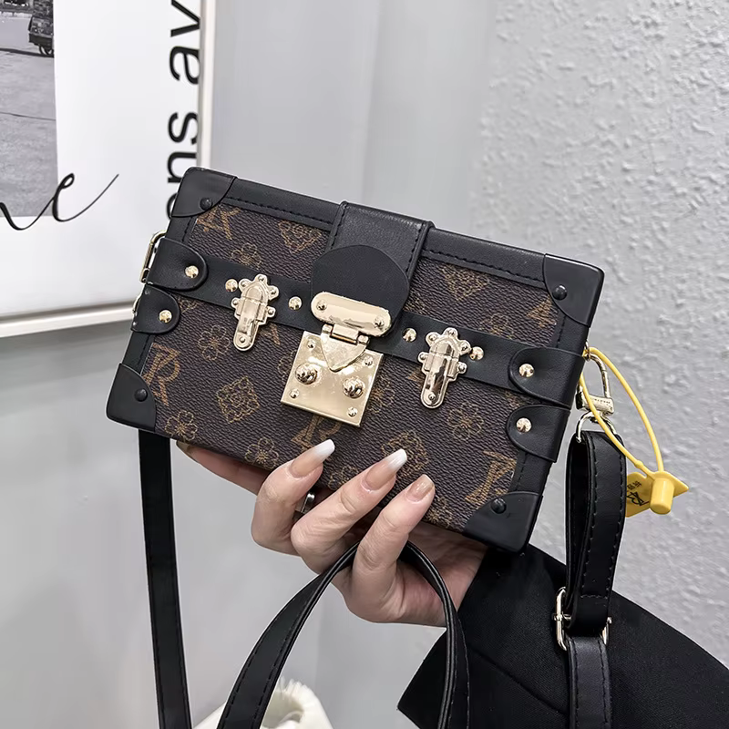Nouveau Sac à Bandoulière 2026 – Sac Boîte Tendance Rétro Petit Format – Sac Bandoulière Croisé