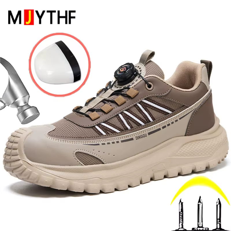 Chaussures de sécurité à plateforme pour hommes