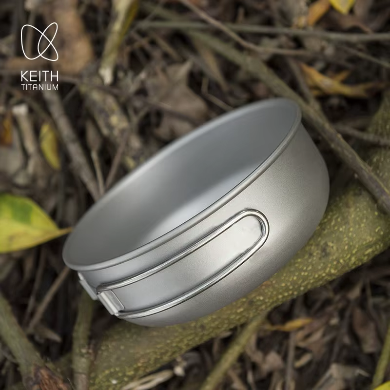 Ensemble de cuisine de camping compact en titane KEITH