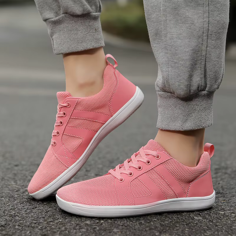 Chaussures pieds nus hommes baskets à bout large