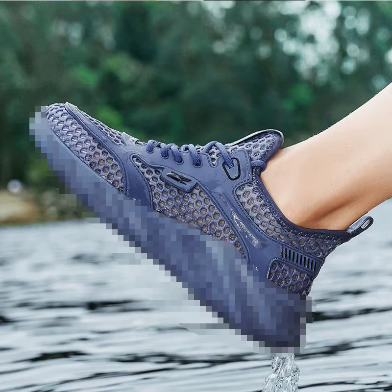 Chaussures de randonnée aquatique pour hommes à bout rond