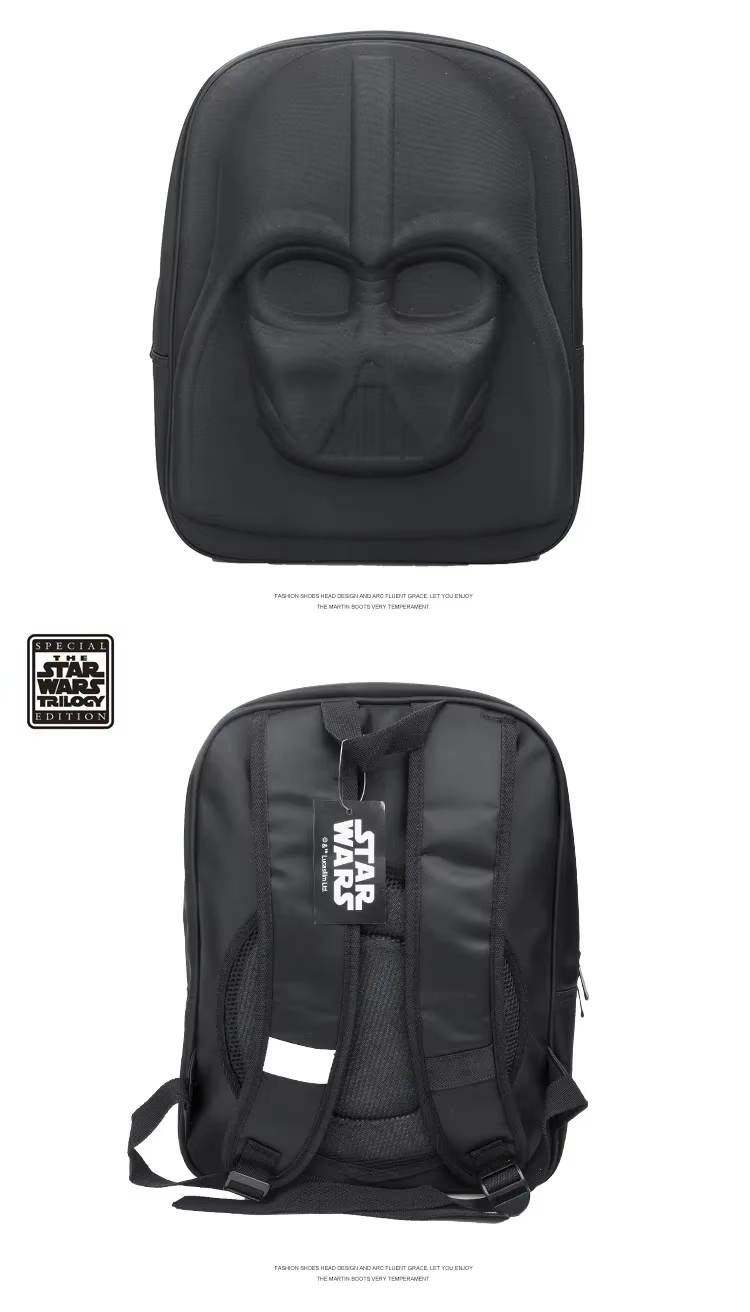STAR WARS 3D stéréo, sac à dos de dessin animé