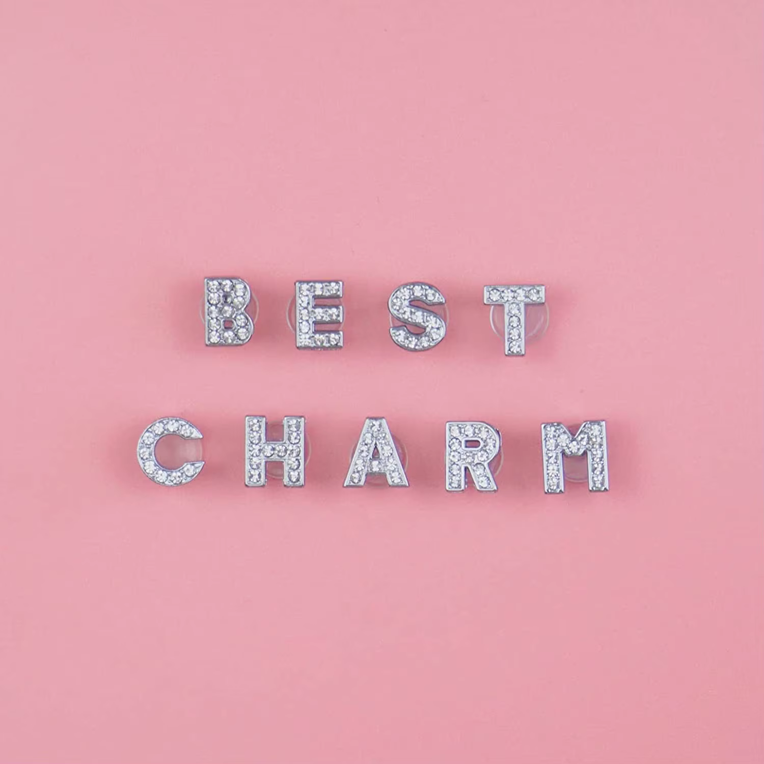 Lettres métalliques pour chaussures, 1 pièce, accessoires de jardin, strass brillants, décorations de chaussures pour cadeaux de noël