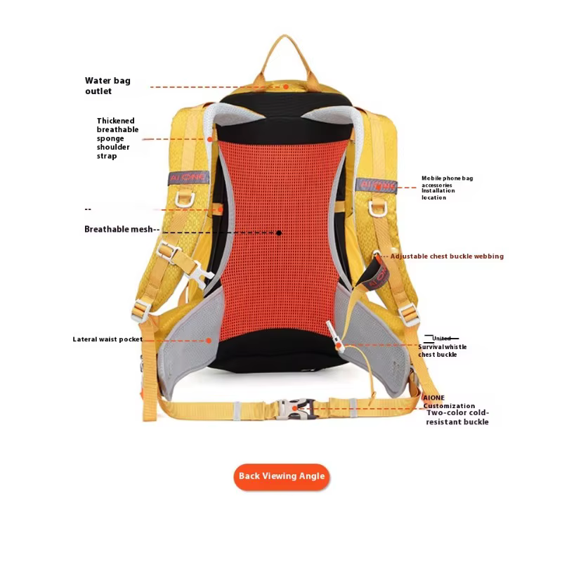 Sac à dos d'extérieur au Design classique