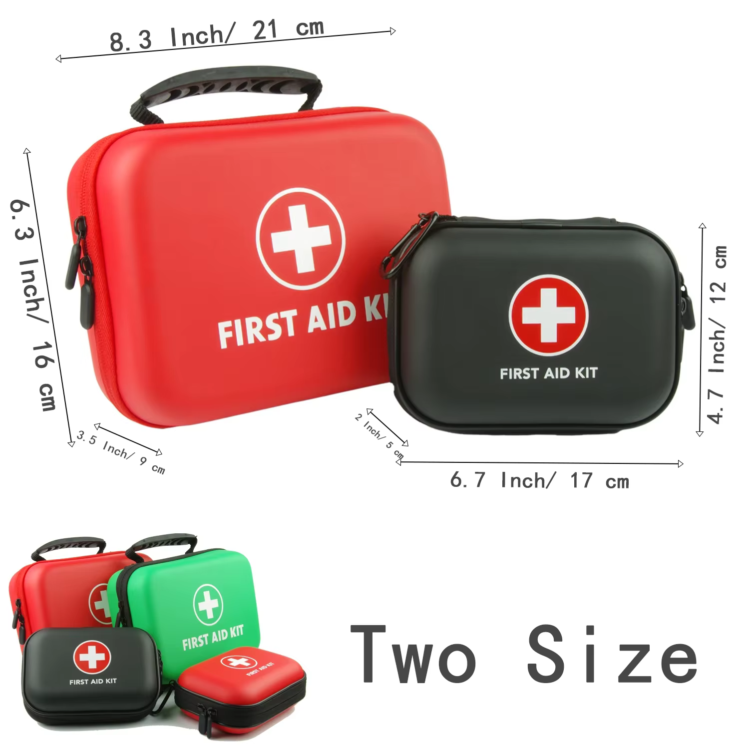 Sac de premiers secours en PU étanche 2025, vide pour voyage en plein air, voiture, maison, Kit de survie d'urgence, Camping domestique, petite boîte médicale