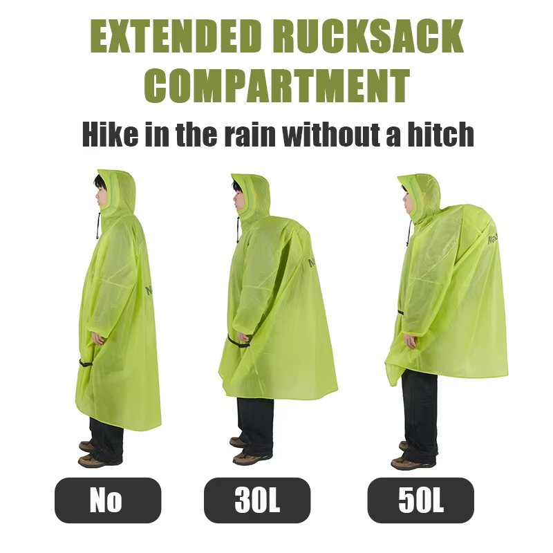 Naturehike – veste de pluie imperméable 3 en 1