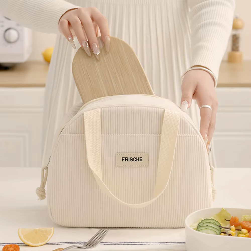 Sac à déjeuner isolé, sac à main de grande capacité