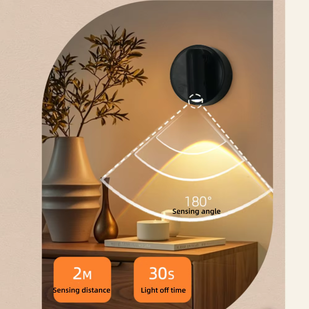 Lampe murale LED sans fil magnétique