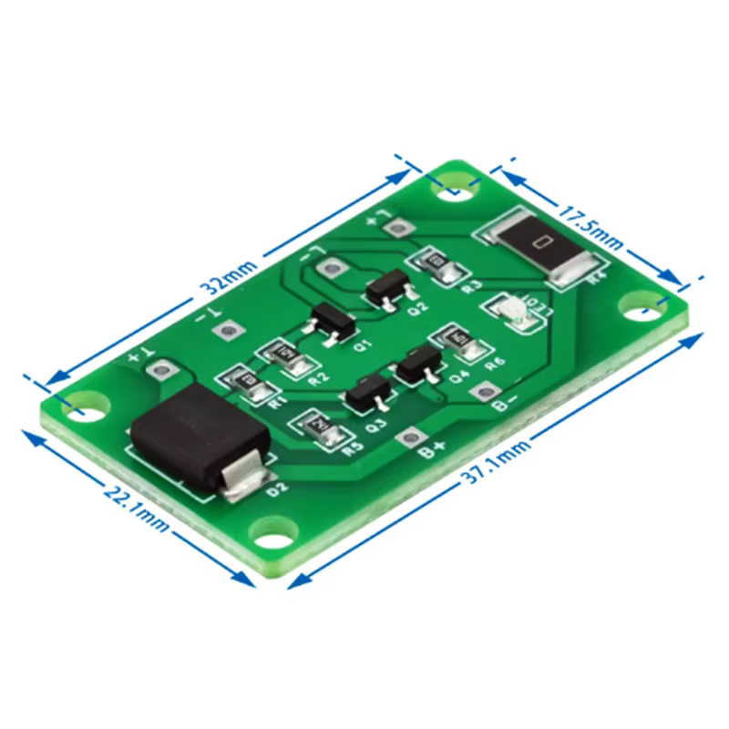Carte de contrôleur de lumière solaire, marche/arrêt automatique et chargeur de batterie pour Batteries au Lithium et au plomb 3-24V, Module de lampe de jardin et de pelouse