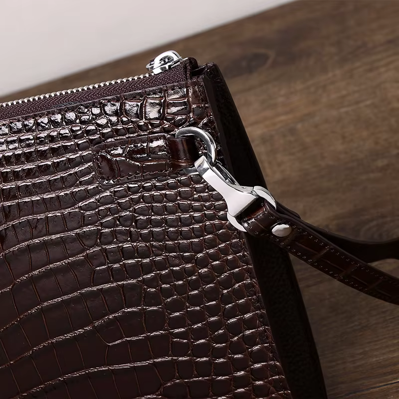Sac en cuir véritable pour homme