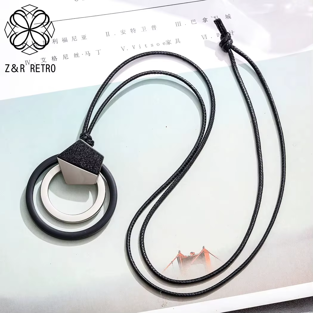 Accessoires de bijoux Vintage pour femmes, ras du cou, longues chaînes gothiques, Suspension, collier à la mode, nouveaux produits tendance, livraison directe