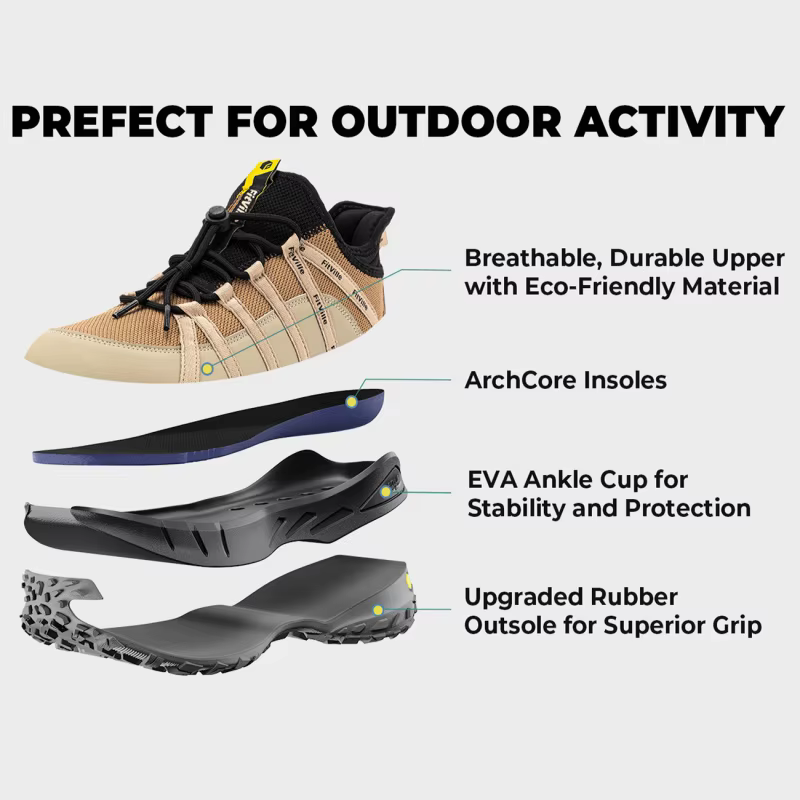 Chaussures de randonnée FitVille pour hommes