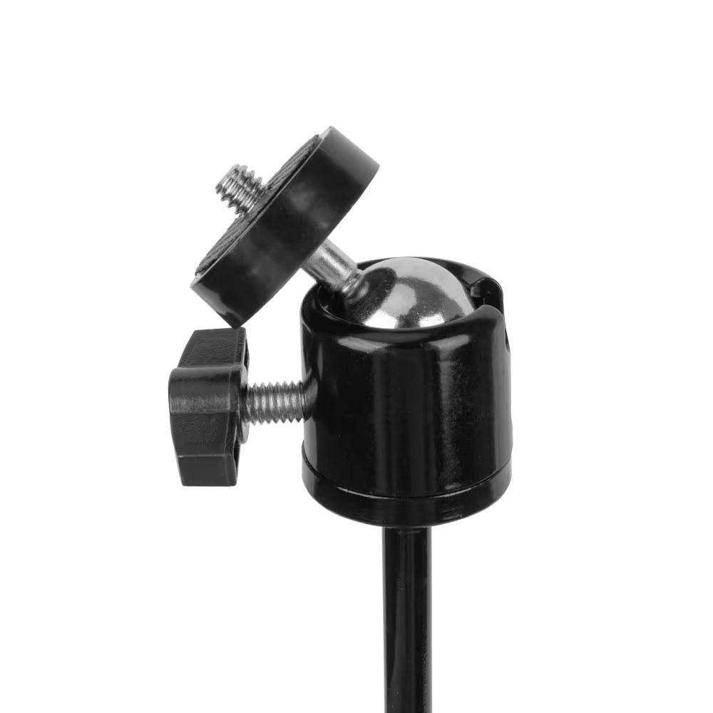 Support d'arbre de caméra portable avec vis de 1/4 pouces pour une installation rapide, réglable pour les caméras, les chargeurs solaires et la vision nocturne