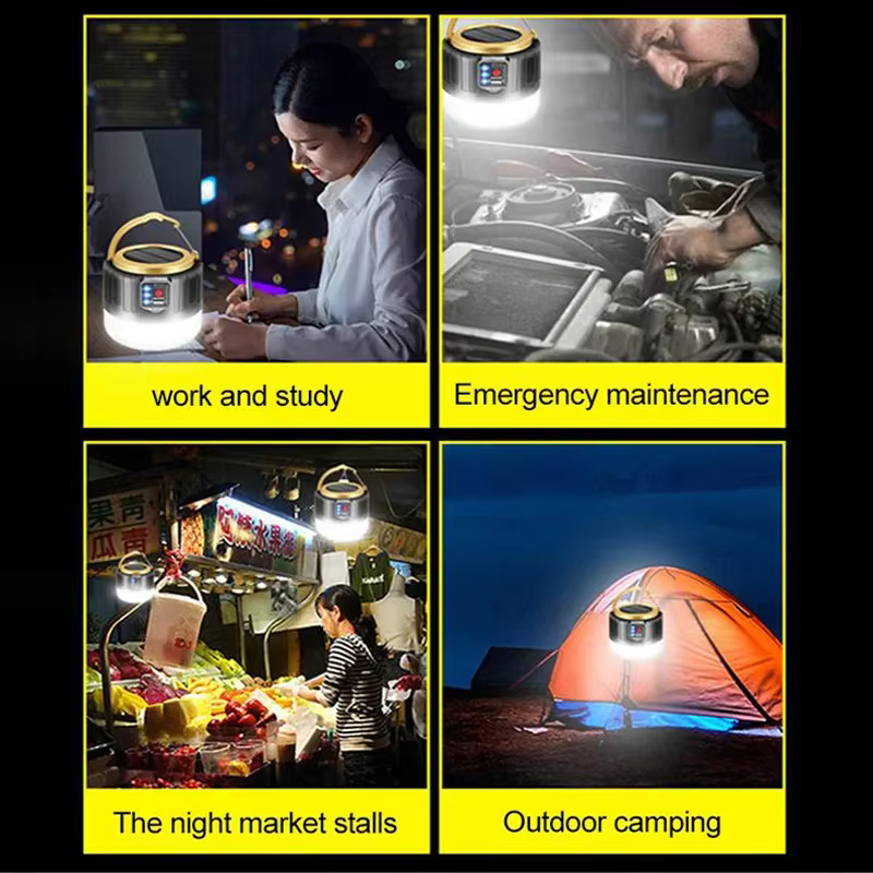 Lampe LED étanche et Rechargeable pour Camping