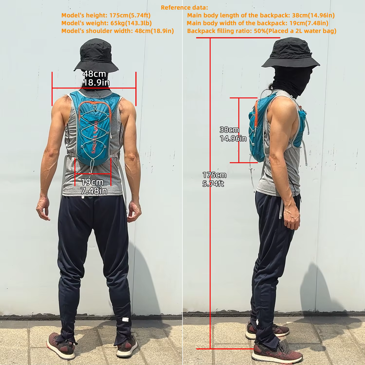 Sac à dos de sport d'extérieur