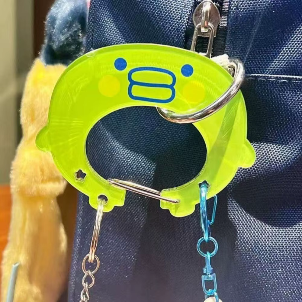 Porte-clés créatif en acrylique Tamagotchi Mametchi Kuhcipatchi