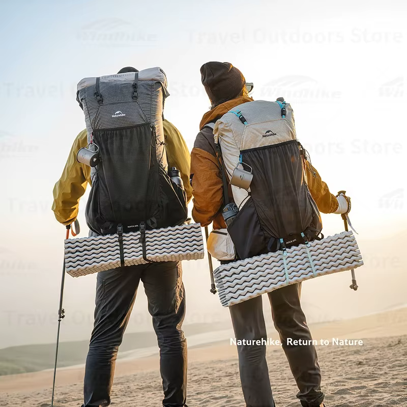Naturehike Rock 2.0 Sac À Dos pour Randonnée En Plein Air Voyage Sport 30L 45L 60L Loisirs Alpinisme Escalade Sac Léger