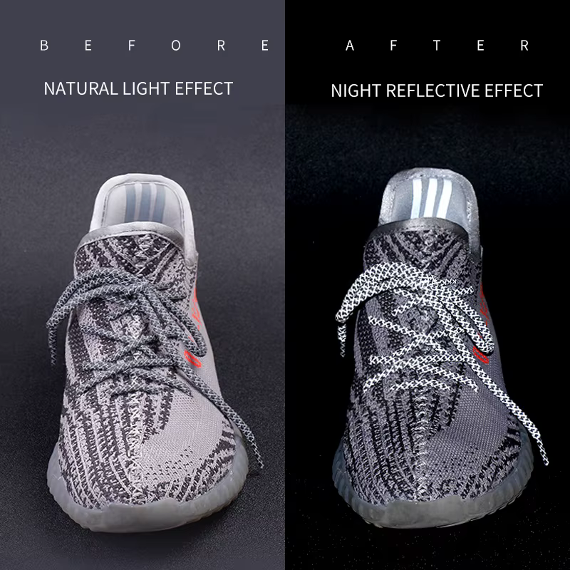 1 paire de lacets ronds de qualité supérieure 3M