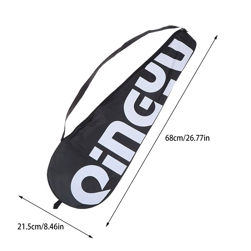 Sac de raquette de badminton en poudre, à une épaule, grande capacité, fournitures de sport, housse de protection, portable