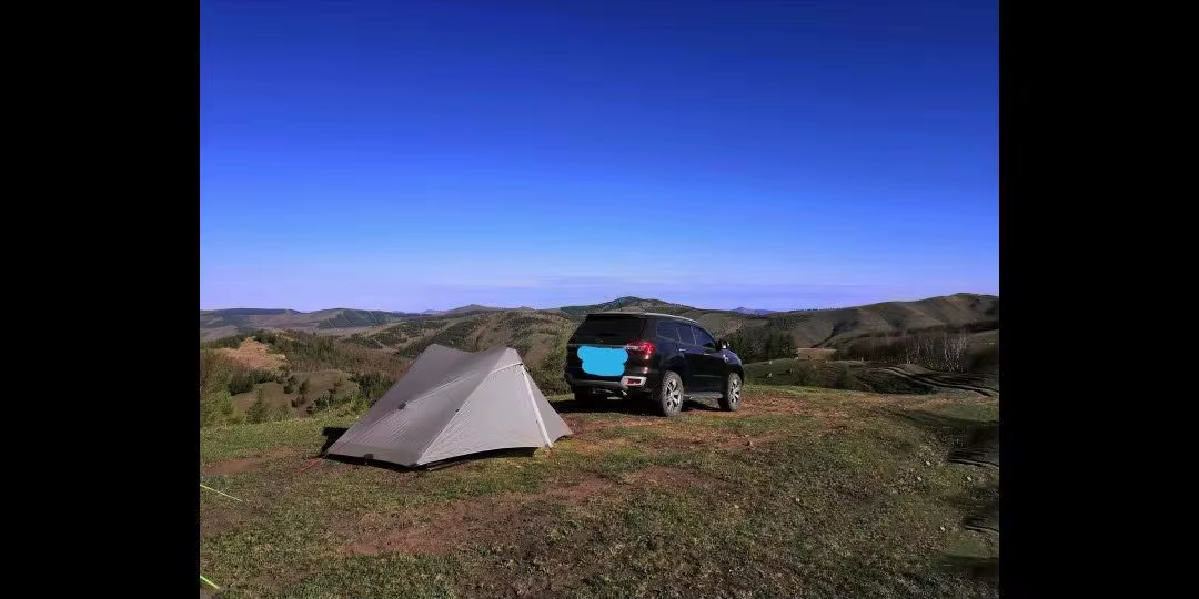3F UL GEAR-Tente de camping ultralégère en nylon argenté Lanshan 2pro