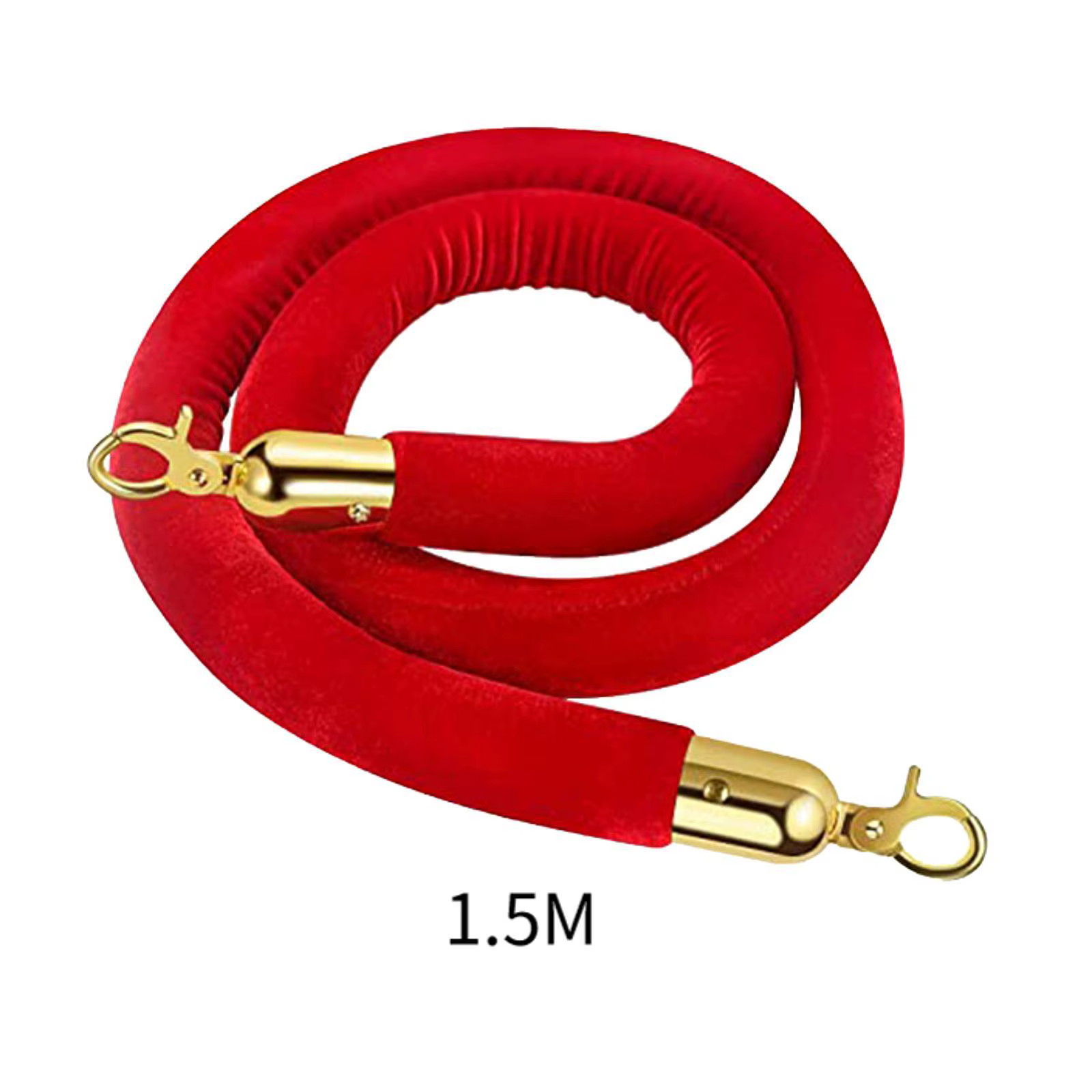 Corde de poteau en velours légère et polyvalente, accessoires optiques, ULde barrière de dîner pour les zones VIP, 4 pièces