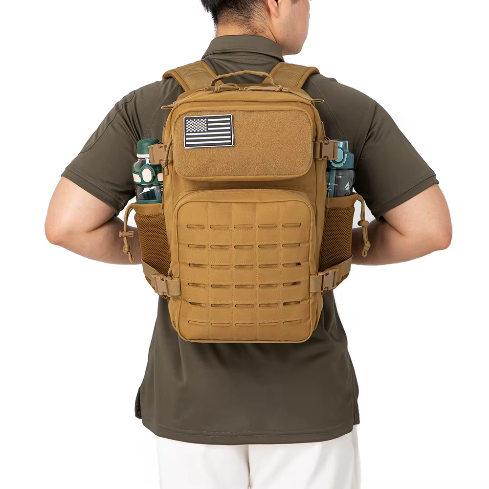 25L sac à dos tactique sac extérieur pour Fitness MOLLE sac à dos GYM pour femmes/hommes EDC randonnée survie sac à dos sorcière porte-bouteille