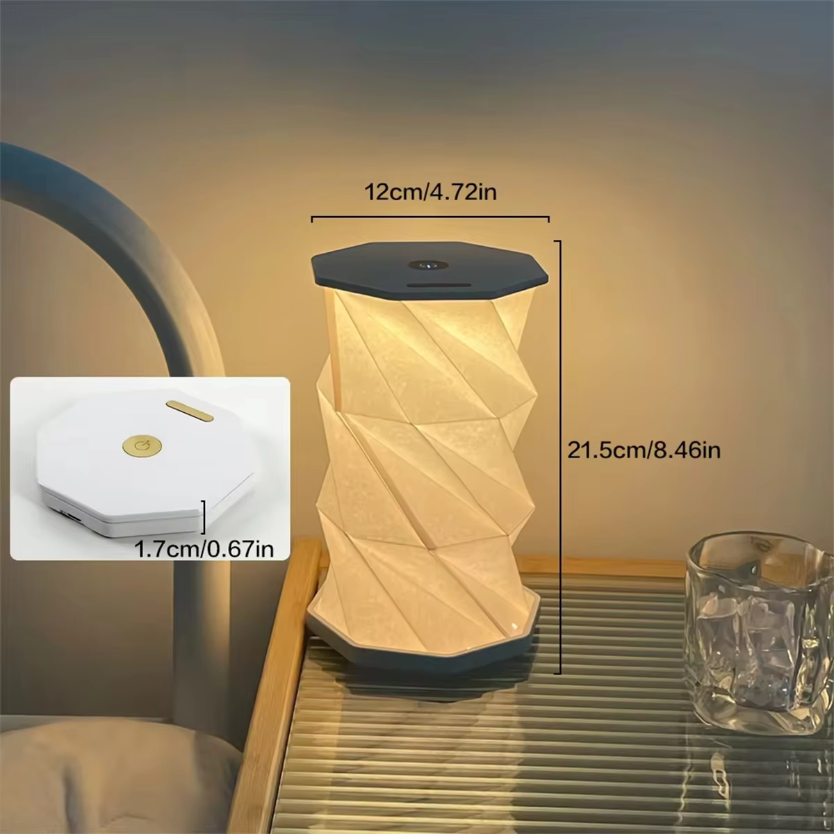 Lampe de Table pliable Portable