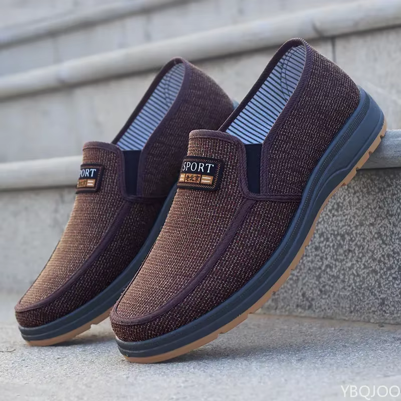 Printemps automne hommes chaussures décontractées chaussure de marche respirant