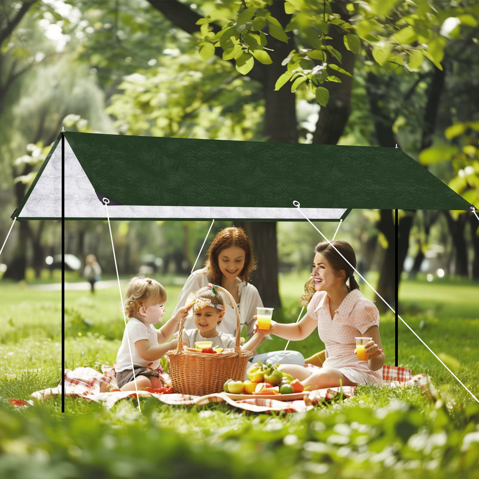 Grande bâche imperméable 5x4m 4x3m 3x3m