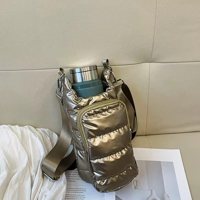 Sac bandoulière décontracté pour bouteille d'eau