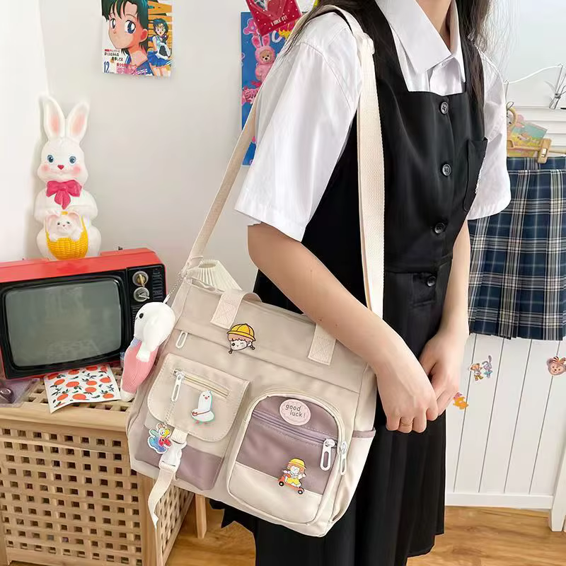 Sacs à main en toile imperméable en Nylon pour femmes