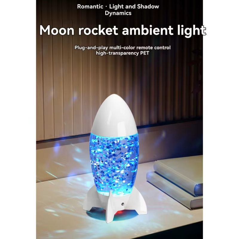 Pour adultes et enfants LED étoile paillettes lampe lumière ambiante pour un décor de pièce fraîche comme veilleuse