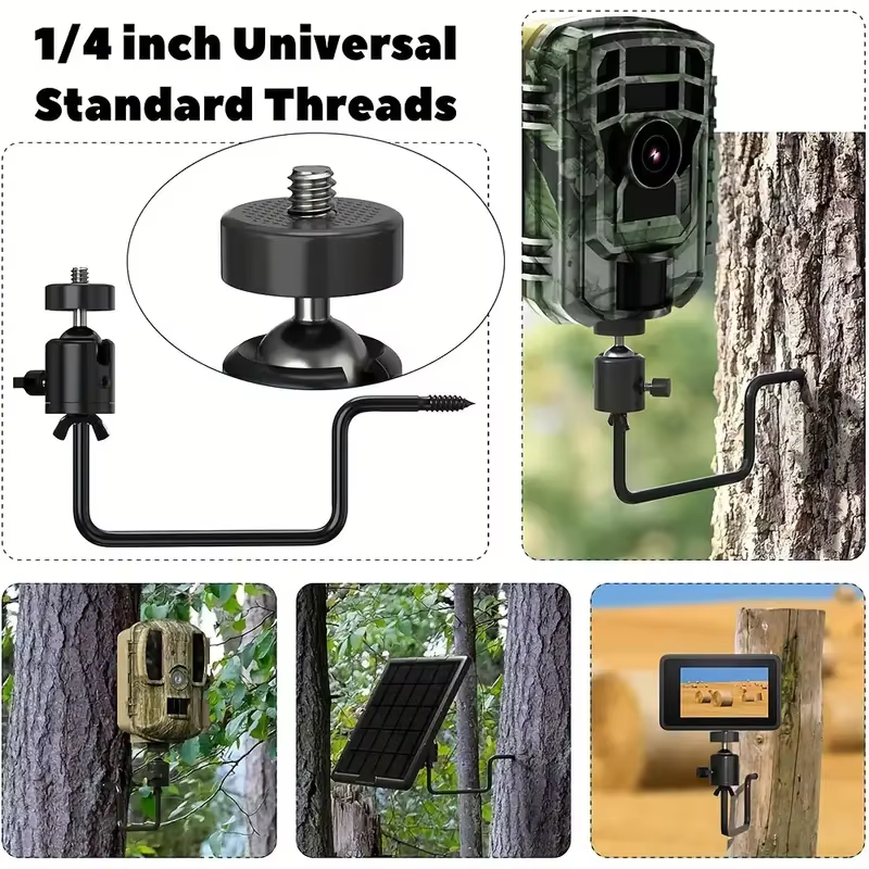 Support d'arbre de caméra de suivi, support d'arbre de caméra de chasse Portable pour jeu de Trailcam, accessoire de chasse en plein air
