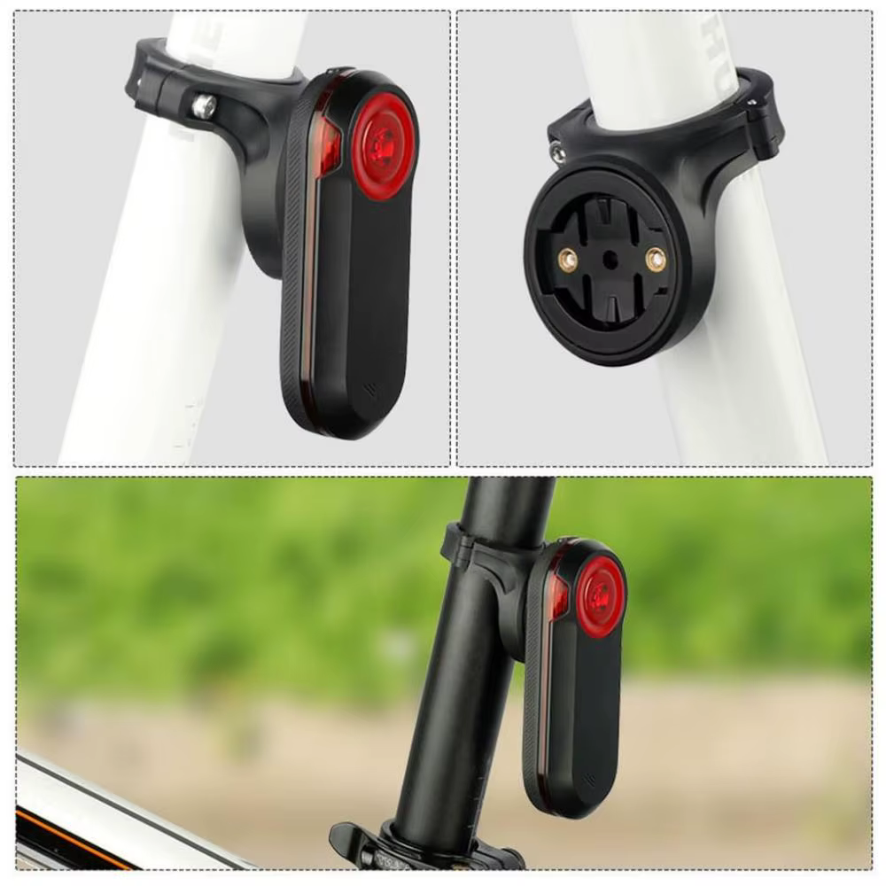 Support de lampe pour selle de vélo