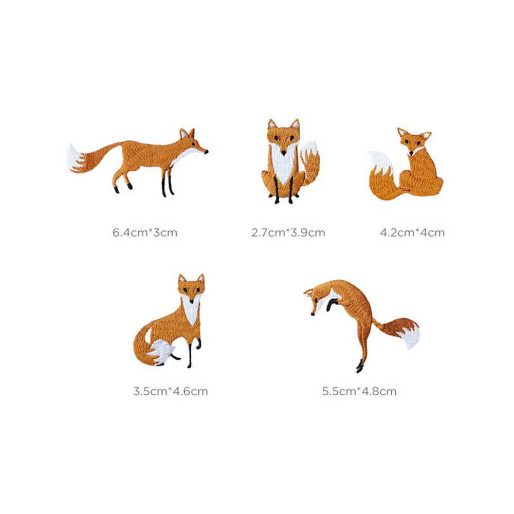 Accessoires vestimentaires : Applique renard