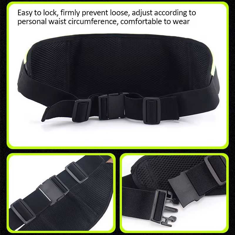 Sac de taille de course hommes femmes sport ceinture pochette