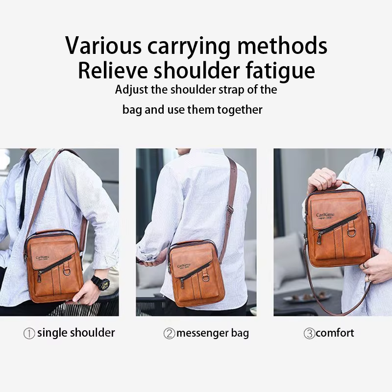 Sac à bandoulière de sport classique multi-poches