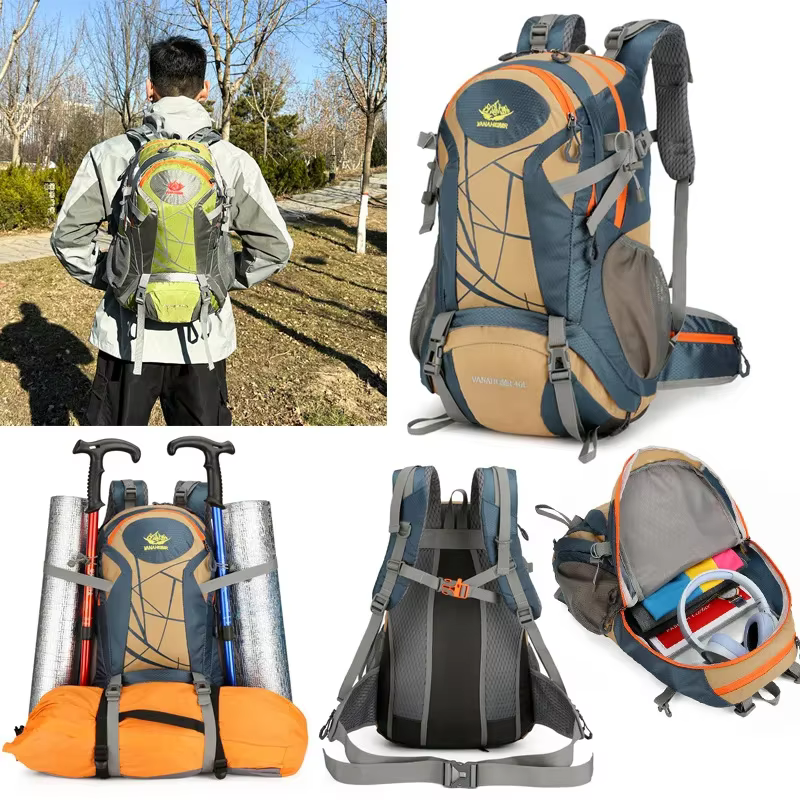 Sac à dos d'alpinisme 40 litres pour hommes et femmes