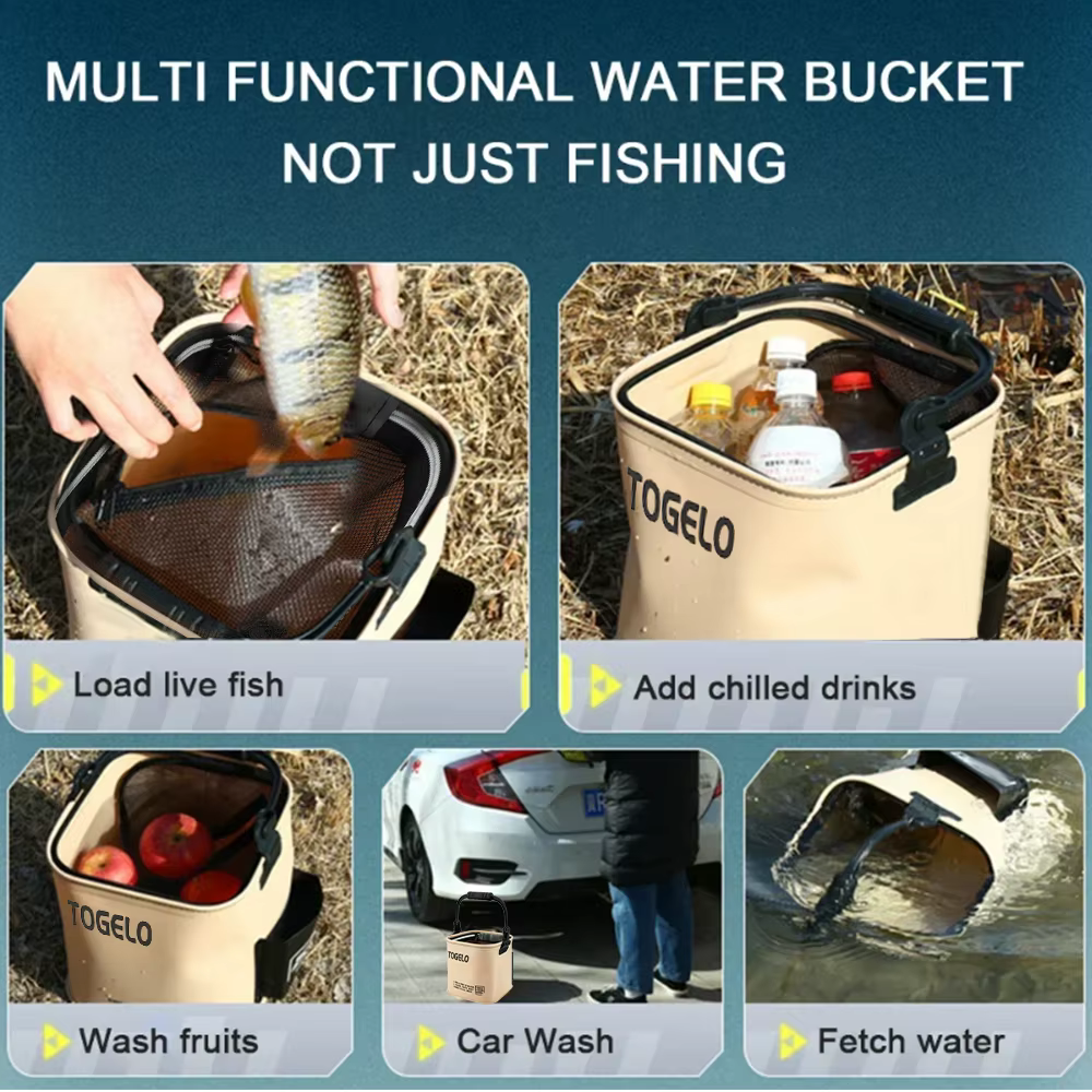 Seau de 8L/13L pour la pêche