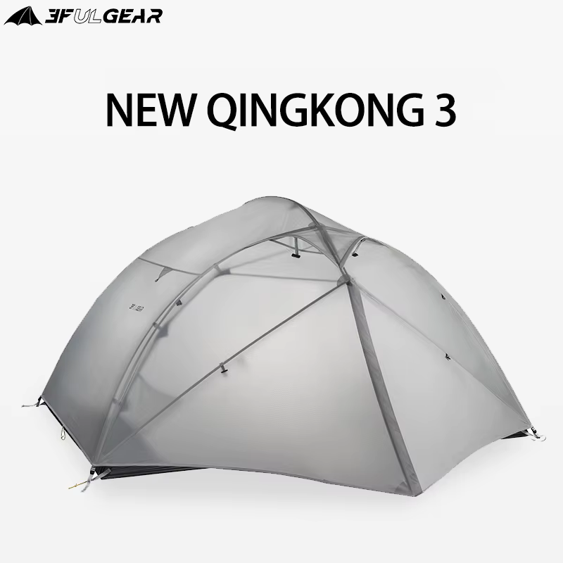 Tente de camping 3F UL Gear Qingkong 3P pour 3 personnes