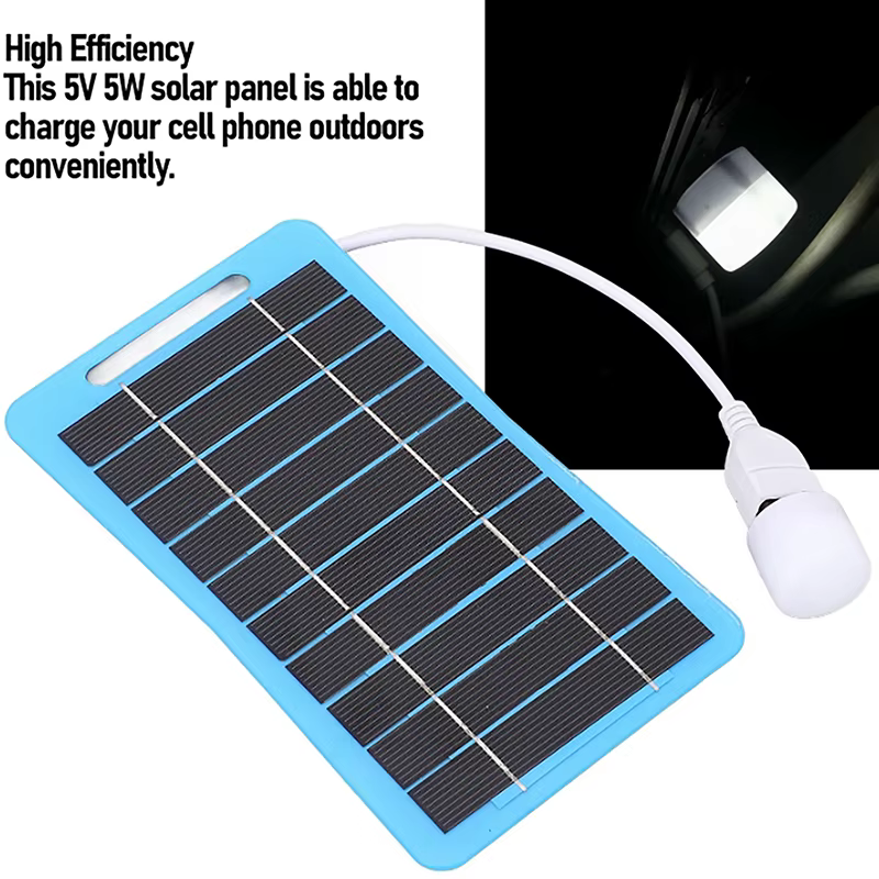 Panneau solaire 2W 5W avec USB