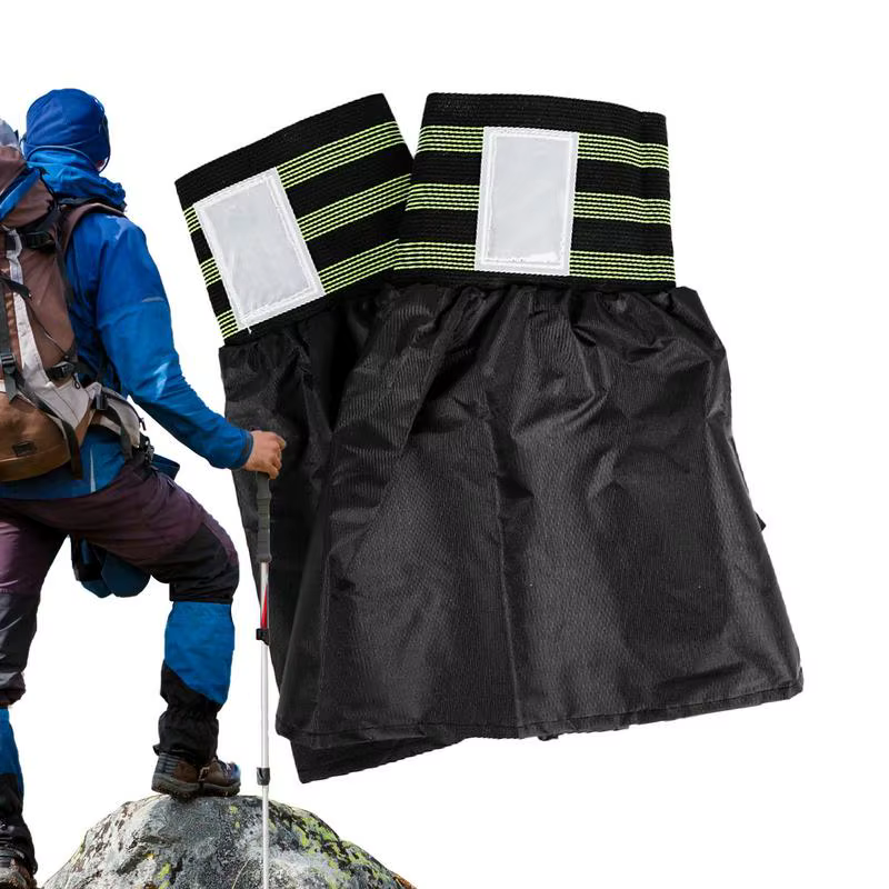 Guêtres de randonnée basses imperméables pour hommes