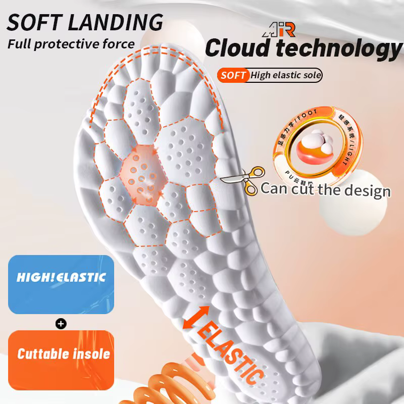 Semelles intérieures de sport pour chaussures 4D